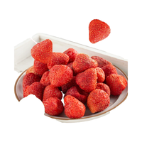 1kg Zoete Knapperige Gedroogde Aardbeien Geconserveerd Fruit Klaar om te Eten Snack voor Afternoon Tea Groothandel Leverancier