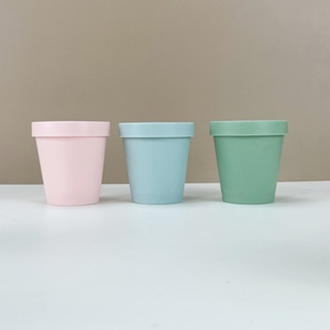 Hot Sale 100g Pink Body Scrub Cream PP <b>Plastic</b> <b>Jar</b> 200g 250g Frosted Blue Silk Screen logo Food Grade Ice Cream <b>Plastic</b> <b>Jar</b> - Product Image 1