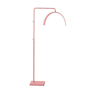 Lampe multifonctionnelle demi-lune dorée pour vidéo, éclairage annulaire pour cils, idéale pour salon de beauté, tatouage, photographie, et lit de pose pour extensions de cils - Product Image 2