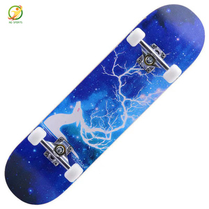 NQ SPORTS Laier, Oferta Especial, Patineta Profesional de 31 Pulgadas, Longboard Completo de Madera de Arce de 7 Capas - Product Image 4