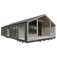 Vente en gros personnalisé nouveau design 20 30 40 pieds conteneur plat isolé maison habitable maison préfabriquée extensible