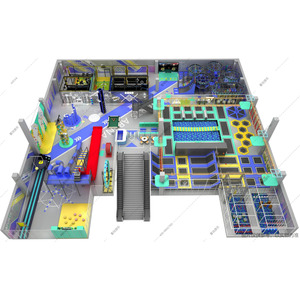 Giải pháp công viên Trampoline lớn, thiết kế bắt mắt, hưởng thụ lâu dài, nâng cao thương hiệu của bạn - Product Image 2