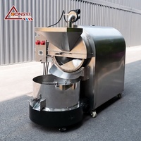 Machine à torréfier les cacahuètes électrique Dongyi LQ 100KG, machine à torréfier les fèves de cacao, torréfacteur à cacahuètes au gaz, prise en charge OEM et ODM