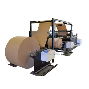 Professional Processing Kraft Papers Roll Automatic Cushion Packaging Paper Folding Machine