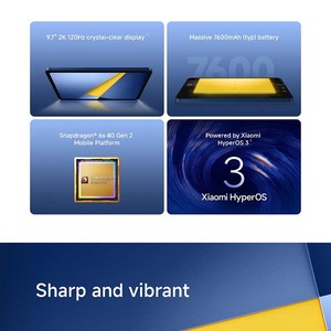 Poco Pad C1 6+128G 6GB 10.1 Inch <b>Tablet</b> PC Android 13 Octa Core Wi-Fi USB Type C 2560x1440 Display Entertainment Device - Product Image 4
