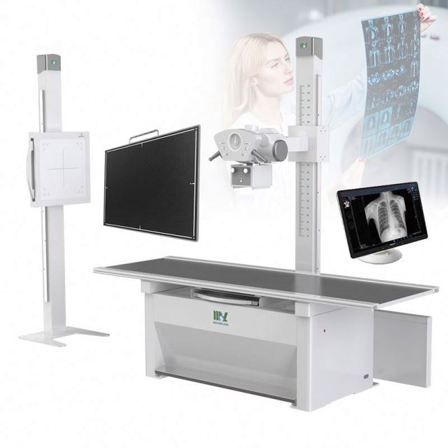 OEM/ODM Advanced 50KW Digital X-ray Machine for Small Clinics Diagnostic Centers High Frequency Three-Phase Medical Electricity