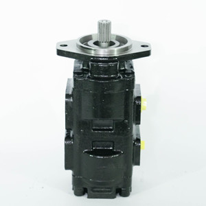 Wholesale High Pressure Black Cast Iron Twin Outlet Dual Hydraulic Gear <b>Pump</b> Loader Hydraulic Replacement Spare <b>Parts</b> - Product Image 2