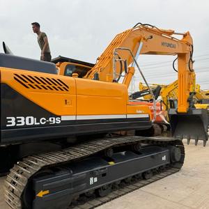 Excavadora usada Hyundai 330-9s de 33 toneladas para construcción de ingeniería en stock con componentes principales Cojinete de bomba de engranajes de motor a precio - Product Image 2