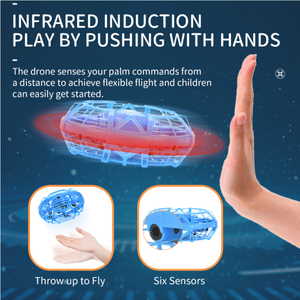 Juguete Dron UFO con Control Remoto Más Vendido en 2021, Mini Boomerang Spinner, Bola Voladora Mágica <span class=keywords><strong>Flynova</strong></span> Pro con Giroscopio - Product Image 4