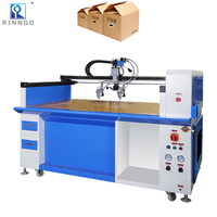 Machine de distribution automatique de colle thermofusible CNC pour la fermeture de boîtes
