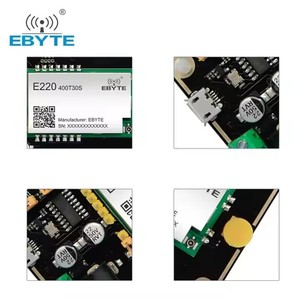 บอร์ดทดสอบโมดูลไร้สาย Lora รุ่น Ebyte ODM E220-400TBL-01 รองรับการส่งข้อมูลหลายช่องทางผ่านพอร์ต USB ใช้ชิป LLCC68 รุ่น E220-400T22S - Product Image 4