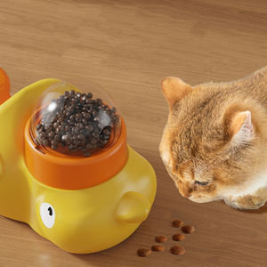 Bán buôn nhựa vịt thiết kế có thể giặt thức ăn trung chuyển con chó mèo đồ chơi câu đố - Product Image 3