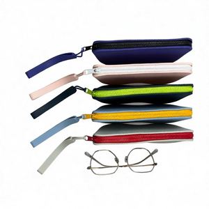 Hot Selling Glasses Storage Bag, Silicone Lanyard <b>Makeup</b> Bag, Glasses Bag, Sunglasses Storage Bag, Wrist Guard Bag - Product Image 4