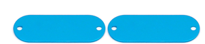 Targhette in <span class=keywords><strong>Metallo</strong></span> <span class=keywords><strong>Nero</strong></span> per Incisione, Etichette Vuote in Alluminio, Targhette per Portachiavi - Product Image 4