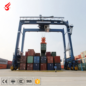 Di động cao su tyred cảng cần cẩu 50 tấn 40 tấn 30 tấn rtg <span class=keywords><strong>container</strong></span> giàn cần cẩu giá - Product Image 2