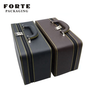 FORTE 3 capa personalizado logotipo de la joyería caja de terciopelo, caja de joyería, con cinta con logo de impresión - Product Image 4