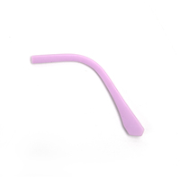 Tiras de goma multicolor Laishi con extremo abierto para patillas de gafas, antideslizantes, anticaída y antidesgaste, piezas de repuesto para gafas de 79 mm