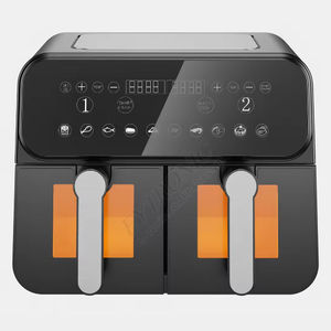 Freidora de Aire de Gran Capacidad con Doble Cesta, Dos Compartimentos, Cestas Independientes, Horno Freidora de Aire de Doble Zona 10L 11L 12L - Product Image 6