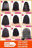 Perruque Lace Front Bob Courte Ondulée Naturelle 8-16 Pouces Cheveux Vierge Cambodgiens Perruque Transparente Sans Colle HD Lace Cheveux Humains Pas Chère