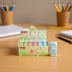 Weibo Fruit Frog Eraser Rubber 30Pcs Set For Kids School Use - Product Image 2