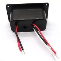 Interrupteur de pompe de cale 12V 5A avec voyant lumineux et protection contre les surcharges 1 jeu de bascule