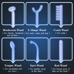 เครื่องนวดหน้าความถี่สูง 6 in 1 ลดราคาพิเศษ ช่วยเพิ่มความยืดหยุ่นของผิว พกพาสะดวก ใช้เทคโนโลยีนีออนอาร์กอน - Product Image 5