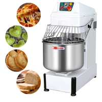 Mélangeur à spirale commercial 20L, bol 21L, capacité 8kg de farine, double vitesse, électrique, pour pâte à pain et pizza, équipement de boulangerie