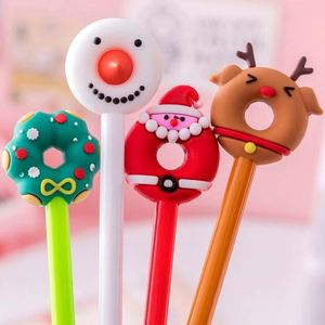 Christmas Gift Kawaii Plastic Gel <b>Pen</b> with Custom logo Promote Cheap Silicone <b>Pens</b> Suitable for School Students and Children - Product Image 4