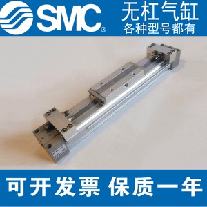 Cilindro mecánico sin vástago SMC MY1B20 100L, cuerpo de acero estándar, amortiguador ajustable, tipo pistón, acción de diafragma - Product Image 5