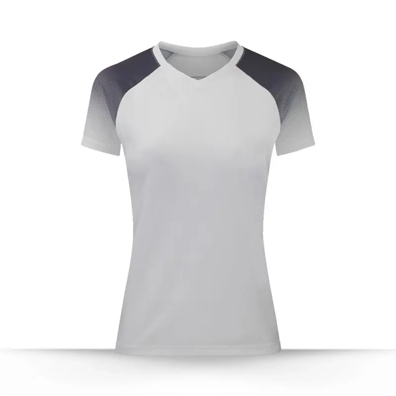 2023 Groothandel Zonder Naam Custom Dames Voetbalshirt Voor Team En Club Hoge Kwaliteit Digitale Print Voetbal Jersey