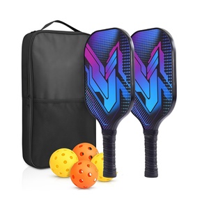 Juego de paletas de Pickleball de fibra de vidrio de lujo, fabricante profesional, <span class=keywords><strong>precio</strong></span> bajo, venta al por mayor, paleta de Pickleball de estilo infantil personalizada - Product Image 5