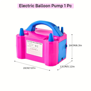 Inflador de Globos Eléctrico con Enchufe EU/US, Bomba de Aire Eléctrica Portátil de Doble Orificio, Bomba de Globos Inflable de Corriente Alterna - Product Image 2