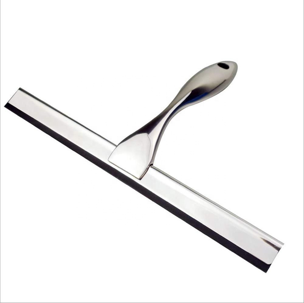 Оптовая продажа многофункциональный скребок из нержавеющей стали для ванной и душа; Чистящее средство для мытья окон Ракель