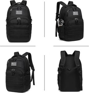 <span class=keywords><strong>Sac</strong></span> <span class=keywords><strong>à</strong></span> <span class=keywords><strong>dos</strong></span> antivol en denim tactique Spoir, noir, <span class=keywords><strong>petit</strong></span>, avec doublure en nylon, unisexe - Product Image 3