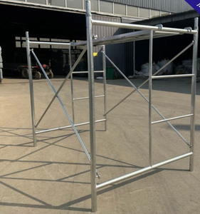 Échafaudage en acier à cadre en L pour la construction, système de plateforme d'échafaudage robuste pour la maçonnerie industrielle, utilisation extérieure - Product Image 3