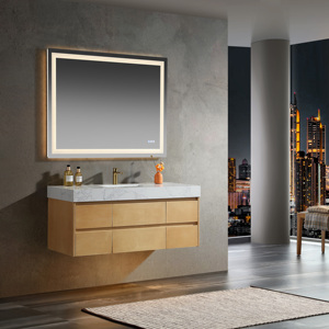<span class=keywords><strong>Mobile</strong></span> da <span class=keywords><strong>bagno</strong></span> moderno e minimalista Homein color acero <span class=keywords><strong>con</strong></span> <span class=keywords><strong>lavabo</strong></span> integrato, disponibile <span class=keywords><strong>in</strong></span> diverse misure - Product Image 1