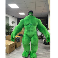 Extérieur gonflable Hulk vert géant dessin animé Anime Cosplay vert homme mascotte Costume fête publicité cérémonie accessoires