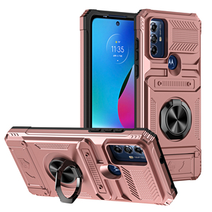 Funda Protectora para Teléfono con Ranura para Tarjetas y Soporte de Anillo, para <span class=keywords><strong>G</strong></span> Pure/<span class=keywords><strong>G</strong></span> <span class=keywords><strong>Power</strong></span> <span class=keywords><strong>22</strong></span>/<span class=keywords><strong>G</strong></span> Play <span class=keywords><strong>22</strong></span>/<span class=keywords><strong>G</strong></span> Play 23, Venta al Por Mayor - Product Image 2