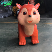 Scooter électrique pour enfants à haute simulation, mignon, animatronique, réaliste, dinosaure et animal, pour aire de jeux