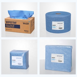 150 cái/hộp 100% PP công nghiệp dầu thấm vải công nghiệp lau dầu nặng làm sạch vải để lau vết dầu nặng - Product Image 6