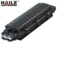 HAILE 48 96 144 288 Boîtier de raccordement optique à joint mécanique pour fibres optiques horizontales et en dôme