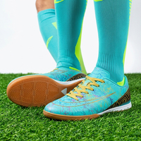 Chaussures de football légères pour hommes et femmes, logo personnalisé, chaussures de sport décontractées à lacets