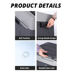 Colku 12 volts réfrigérateurs voiture accessoires Camping refroidisseur Portable congélateur compresseur 20L camping-car bateau <span class=keywords><strong>camion</strong></span> Scamp réfrigérateur - Product Image 4