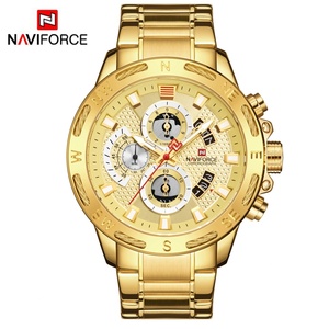 นาฬิกาข้อมือผู้ชาย NAVIFORCE 9165 ของแท้ กันน้ำ โลโก้ OEM สายสแตนเลส ดีไซน์เนอร์แบรนด์ดัง - Product Image 1