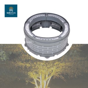 โคมไฟรูปต้นมะพร้าว90W ภูมิทัศน์ RGB RGBW แบบมีสีทางเท้าโคมไฟแบบห่วงคล้องต้นปาล์ม - Product Image 1