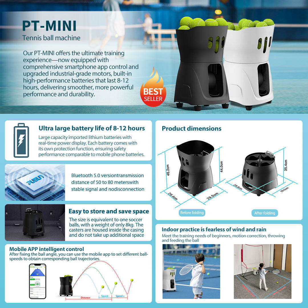 PT-MINI negro/blanco Batería integrada 14.8V4AH