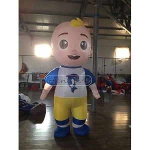 Hengyue personaje de dibujos animados inflable bebé niño para decoración de fiesta eventos publicidad inflable <span class=keywords><strong>JJ</strong></span> niño a la venta modelo inflable - Product Image 2