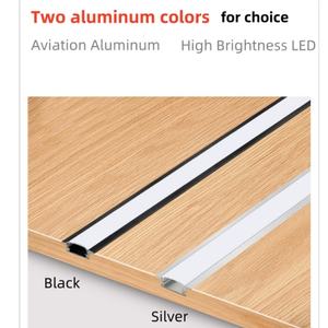 AC110V AC230V Plug-in <strong>LED</strong> Sensor <strong>Light</strong> for Kitchen Cabinet Hotel <strong>Furniture</strong> <strong>Light</strong> Fixture Slim Embedded <strong>LED</strong> <strong>Light</strong> Rigid Strip - Product Image 4