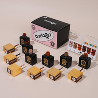 Vernis à ongles en gel UV tendance rouge bordeaux coloré à effet soak-off de la marque Badaga, vernis à ongles longue durée, fournitures pour ongles