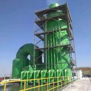 Tour de purification de gaz industrielle Shengrun SR-03 de haute qualité, traitement des gaz d'échappement, désulfuration des gaz de combustion, épurateur humide lisse - Product Image 2